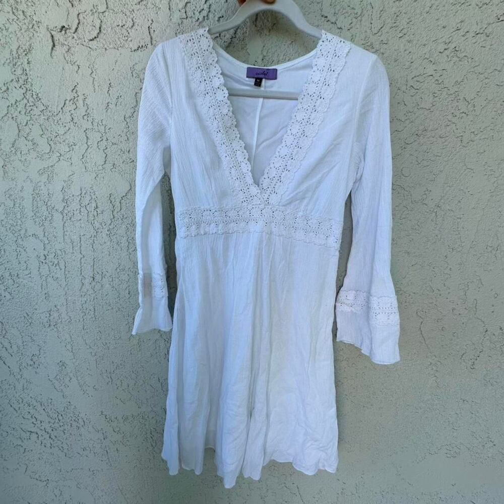 Y2k white dress